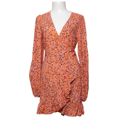 Robe portefeuille (Orange, Multicolore) de Laurella Viscose