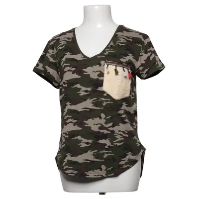 T-shirt (Groen, Bruin, Beige) van Ambar Polyester, Viscose