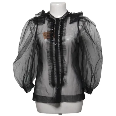 Bluse (Sort) fra Simone Rocha x H&M Polyester