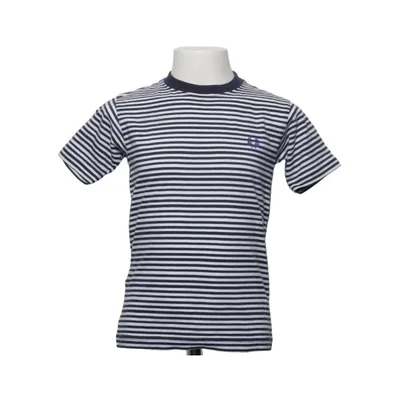 T-shirt (Blue, White) from Fred Perry Cotton