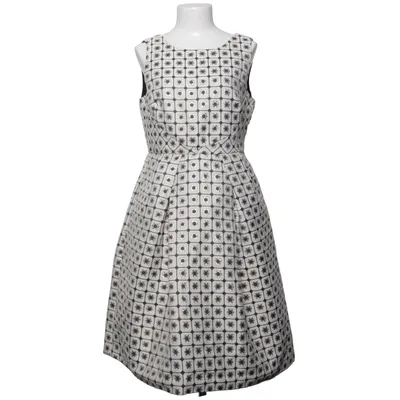 Jurk (Beige, Zwart, Bruin) van Traffic People Katoen, Metallvezel, Polyester, Viscose