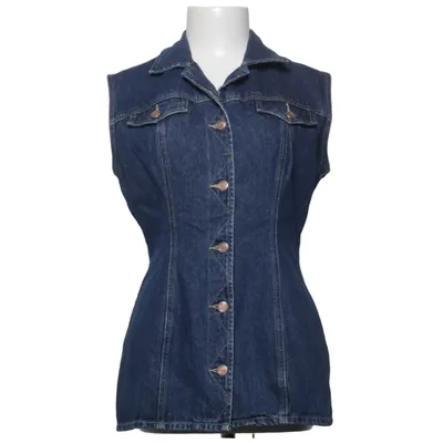 Gilet en jean (Bleu) Coton