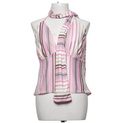 Halter neck top (Pink, Brown, White) from Fashion Nova Elastane, Polyester