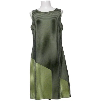 Kjole (Sort, Gul, Flerfarvet) fra Shape Elastan, Polyester