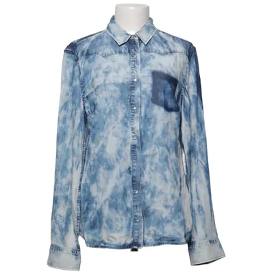 Denim shirt (Blue, White) from Zoul Denim Tencel