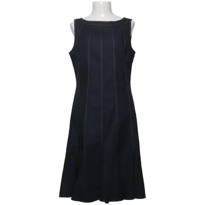 Robe (Bleu) de Sandra Darren Coton, Élasthane, Polyester