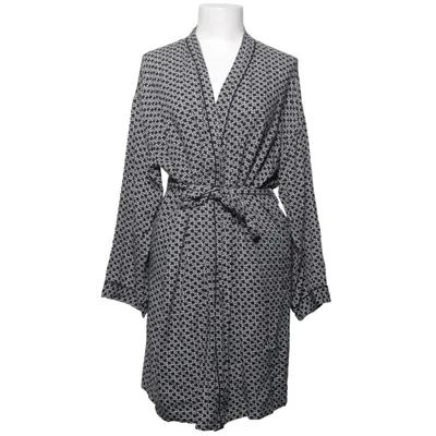 Morgonrock (Svart, Vit) från Damella Viskos