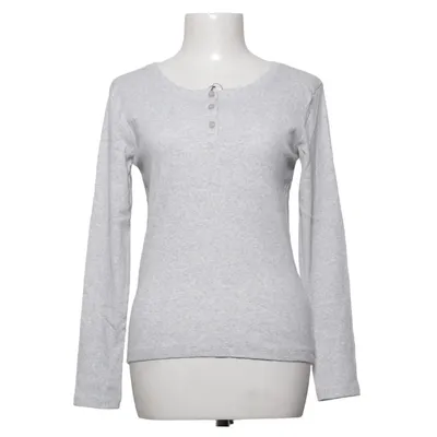 T-shirt manches longues (Gris) de Cubus Élasthane, Coton biologique