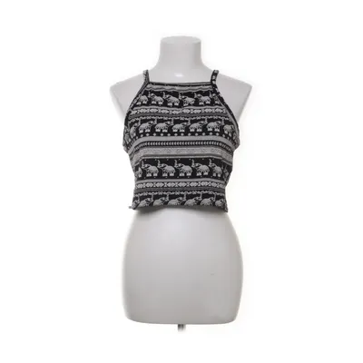 Crop top (Svart, Vit, Flerfärgad) från H&M Coachella Bomull, Elastan