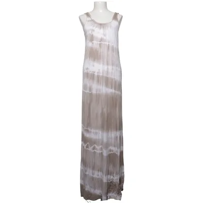 Maxi jurk (Beige, Wit) van Tessie Elastaan, Viscose