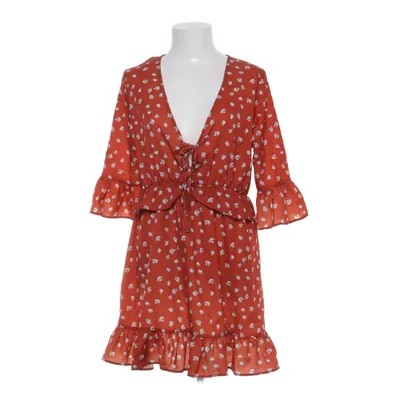 Jurk (Rood, Wit, Meerkleurig) van Boohoo Polyester