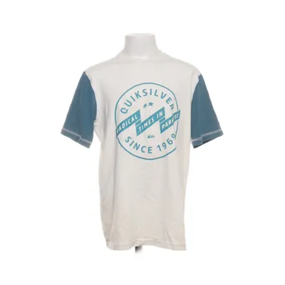 Badtröja (Vit, Blå) från Quiksilver Elastan, Nylon