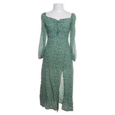Maxi jurk (Groen, Geel) van Zara Polyester