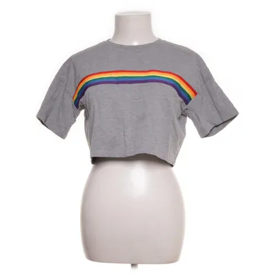 T-shirt (Grijs) van Noisy May Organisch katoen