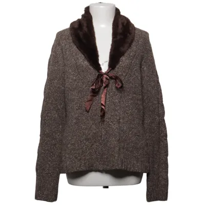 Cardigan (Marron) de Flash Basic Acrylique, Coton, Laine