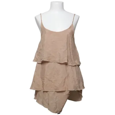 Jurk (Beige) van Uno Piu Uno Zijde