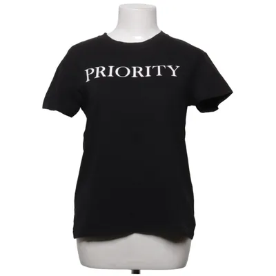 T-shirt (Zwart) van Bershka_BSKGIRL Katoen