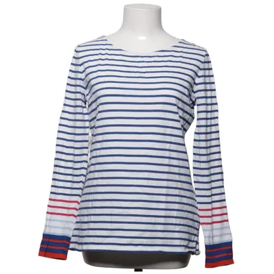 T-shirt à manches longues (Blanc, Bleu, Rouge) de Boden Coton