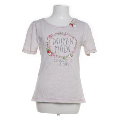 Top (Pink, Multicolored) from Hand Over Cotton, Polyester