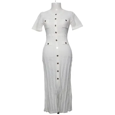 Maxi dress (White) from Rosa Polyester, Viscose