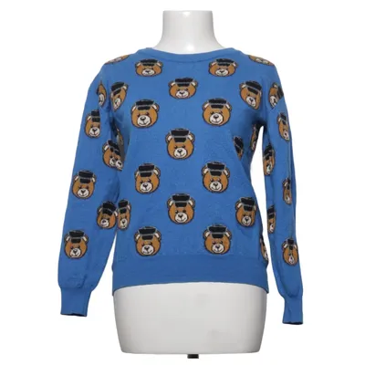 Sweater (Blue, Multicolored) from Moschino Couture!