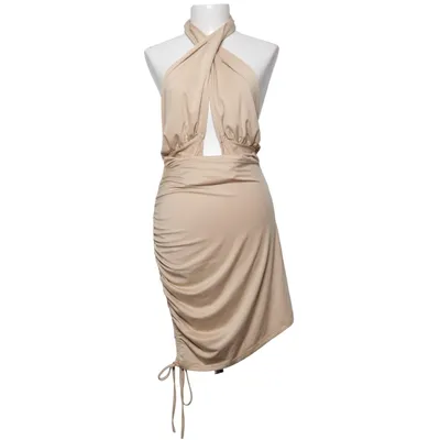 Robe dos-nu (Beige) de D&M Élasthane, Polyester