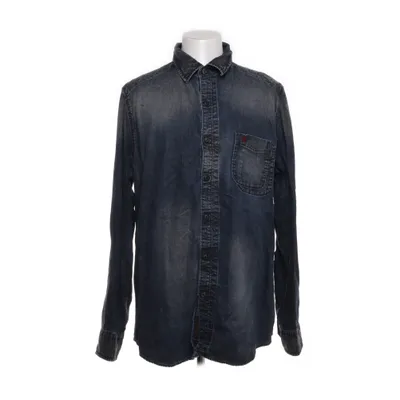 Jeansskjorta (Blå) från Marlboro Classics Bomull, Lyocell