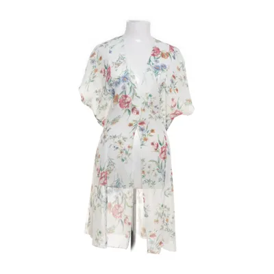 Dressing gown (White, Multicolored) Polyester