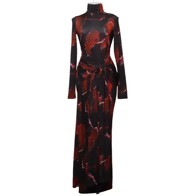 Robe longue (Noir, Rouge, Multicolore) de Pretty Lavish Élasthane, Polyester
