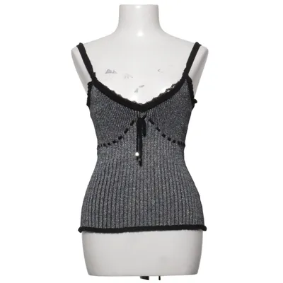 Tank Top (Sootop) from O by Isabell Kristensen Metallic fiber, Polyamide, Viscose