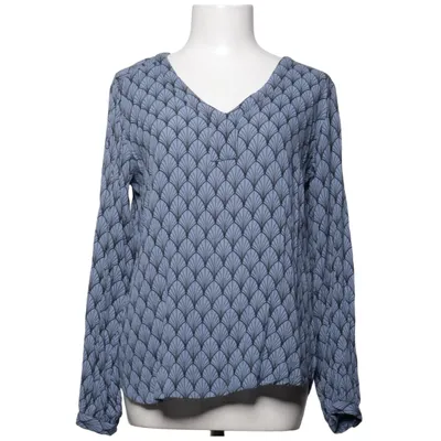 Blouse (Blue, Black) from Kaffe Viscose