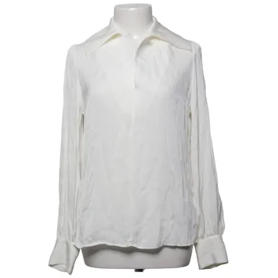 Bluse (Hvid) fra Lilysilk Elastan, Silke