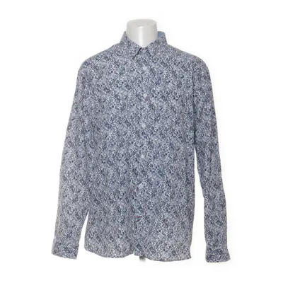 Buttondown-skjorta (Blå, Vit, Flerfärgad) från Dobell Bomull, Polyester