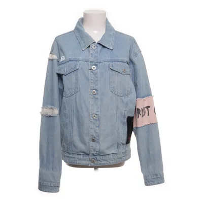 Denim jacket (Blue, Multicolored) from Liquor N Poker Cotton
