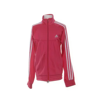 Träningsjacka (Rosa, Vit) från Adidas Polyester