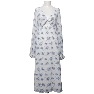 Långklänning (Vit, Blå) från NA-KD Polyester