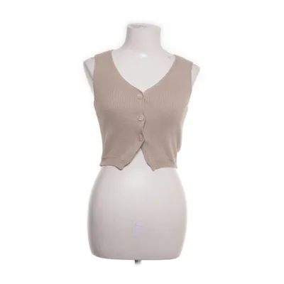 Gilet (Bruin) van Stradivarius Katoen, Polyester