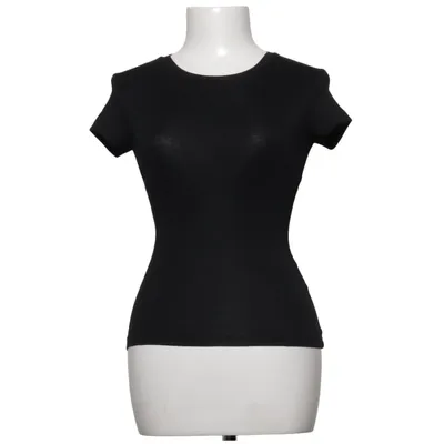 T-shirt (Svart) från Gina Tricot Elastan, Ekologisk bomull
