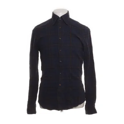 Overhemd (Blauw, Bruin) van Stenströms Katoen