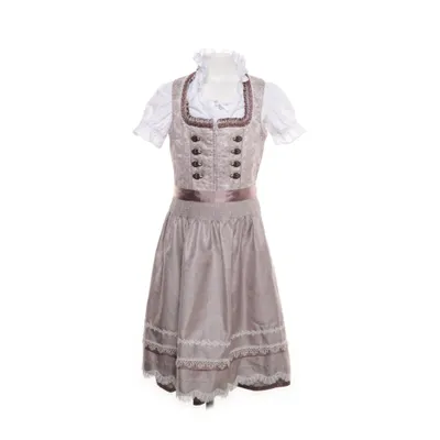 Dirndl (Pink, White, Multicolored) from Krüger Cotton, Polyester
