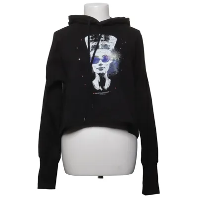 Capuchon sweater (Zwart) van Look 54 Katoen, Polyester