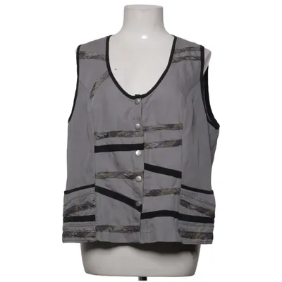 Vest (Gray, Black) from SA Design Cotton