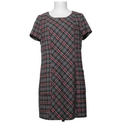 Dress (Gray, Red, Black) from Jeana Elastane, Polyester, Viscose