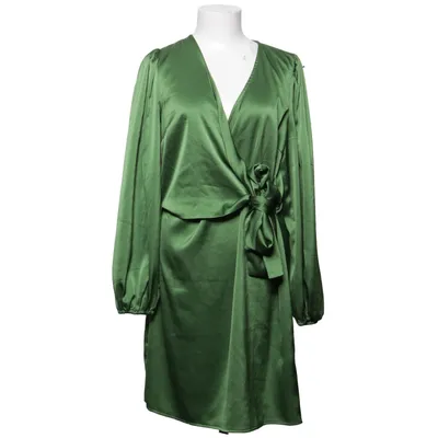 Omlottklänning (Grön) från Object Polyester