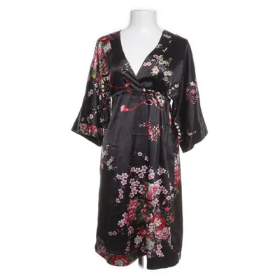 Jurk (Zwart, Meerkleurig) van Gina Elastaan, Polyester