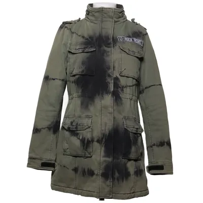 Parka (Groen, Zwart) van Rock Rebel Katoen, Polyester
