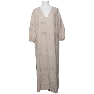 Maxi dress (Beige) from Leveté Room Linen, Viscose