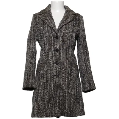 Frakke (Brun, Hvid, Sort) fra Tom Tailor Polyester, Uld