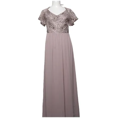Abendkleid (Beige) von Little Mistress Elasthan, Polyester