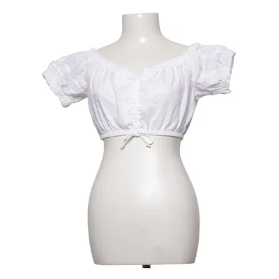 Dirndl blouse (Wit) van Marjo